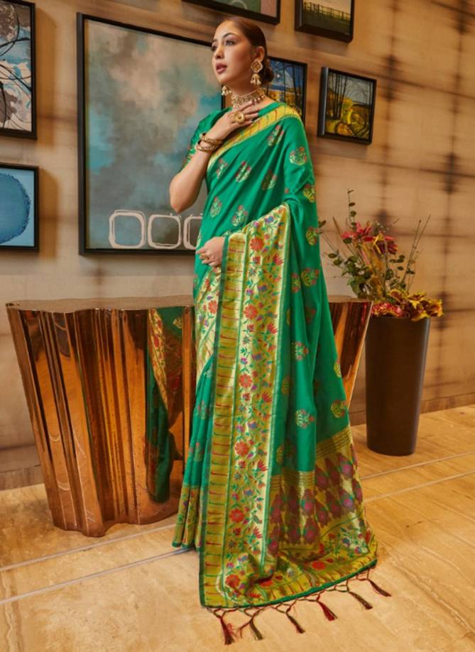 Ynf Paisley Heavy Festive Wear Art Silk Designer Fancy Saree Collection